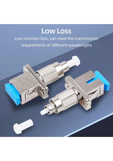 Yaozixa Fc Erkek-sc Dişi Fiber Optik Adaptörü: Yüksek Verimli, Düşük Kayıp, 1310-1550nm Dalga Boyu, 1000+ Tak-çık