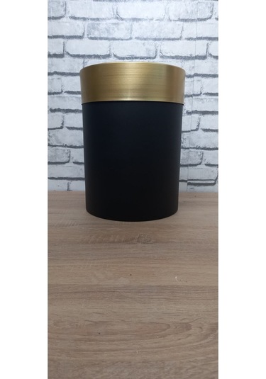40 30 Darbuka Saksı Gold Kemerli Yeşil
