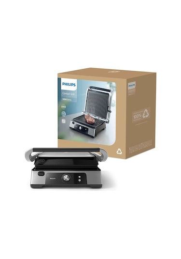 Philips 5000 Serisi HD6301/90 2200 W Izgara ve Tost Makinesi