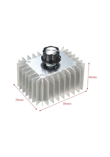Dimmer Ac 220V 5000W-Hız Kontrol Devresi-Voltaj Regülatörü-Scr