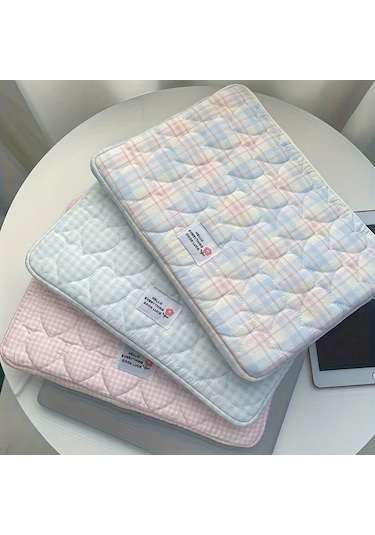 Elmpaly 15-15.6 İnç Blue Love Moda Dizüstü Bilgisayar Kılıfı Taşınabilir Şok Emici Mavi Aşk