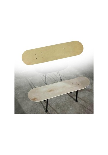 Pazly Suntek Çocuklar İçin Kendin Yap Boş Kaykay Tahtası 60cmx15cm Ahşap Gezinti Çok Renkli