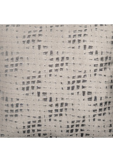 Sezyon Riva Desenli 50 50 Bej Gri Kırlent Kılıfı Bej Gri