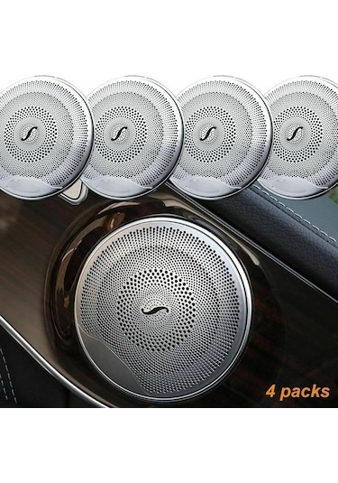 Mercedes Benz Burmester Hoparlör Kapak Seti 4 Adet
