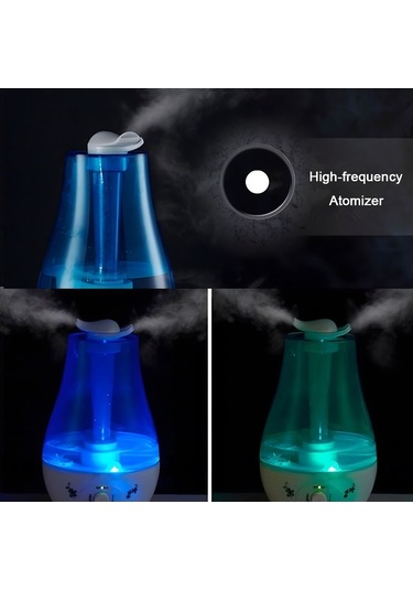 Novahub 3l Çift Püskürtme Nemlendirici - Esansiyel Yağ Difüzörü