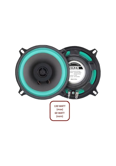 Araç Hoparlörü Kolon 13Cm 5Inc 130Watt Niken 2 Adet