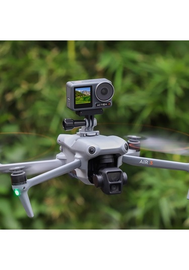 Sunnylıfe A3-gz695 Djı Air 3 Montaj Adaptörü Gopro/ınsta360 Spor Kamera Genişletme Montaj Aksesuarları