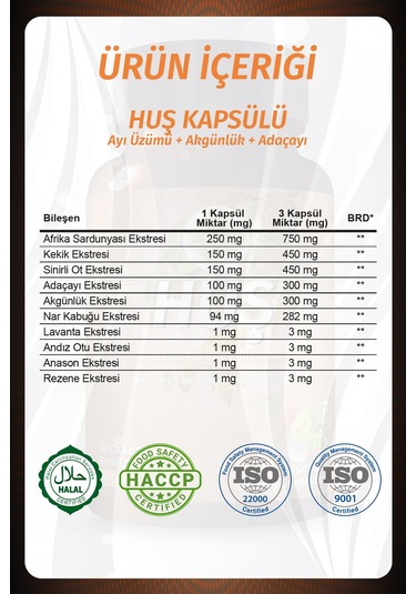 Gökçek Şifa Huş (Betula Pendula Capsule) 60 Kapsül