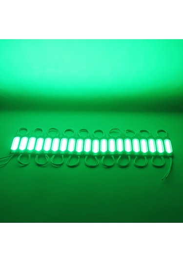 12 Volt 2 Watt Yeşil Modül Led 68x16 Mm 4767 Çok Renkli