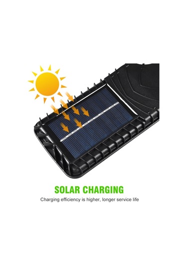 Cbtx 616 Hareket Sensörlü Güneş Enerjili Uzaktan Kumandalı Dış Mekan Bahçe Duvarı Lambası - 72 Cob Diğer