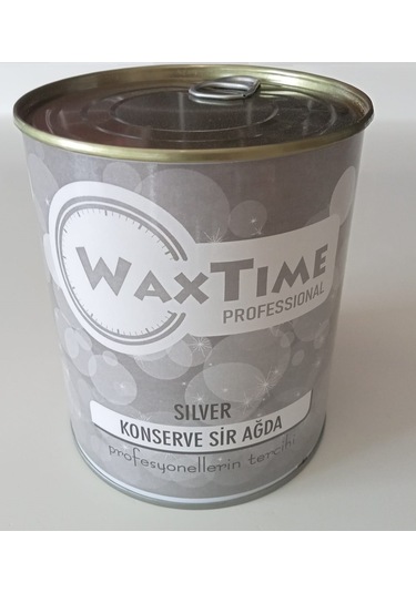 Waxtime Professional Silver Konserve Sir Ağda 800 ML