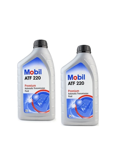 Mobil Atf 220 Kırmızı Şanzıman ve Direksiyon Yağı 2 x 1 L