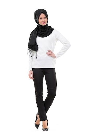 Soralline Kadın Pantolon Spor 1684 Scuba Siyah