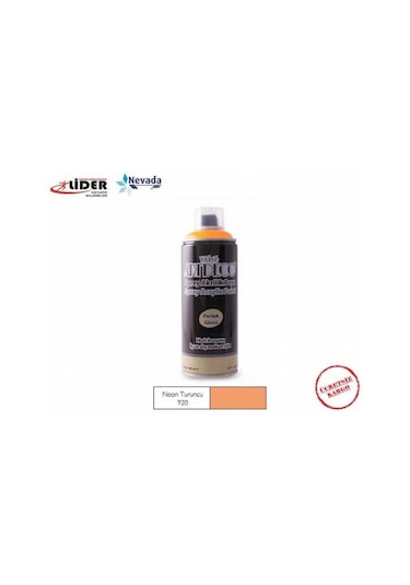 Artdeco Akrilik Sprey Boya 400 Ml Neon Turuncu  Y-400-920