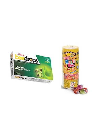 Multi Ball 15 Li Dokme Lolipop Vitamin Ve Mineralli+pastil 24