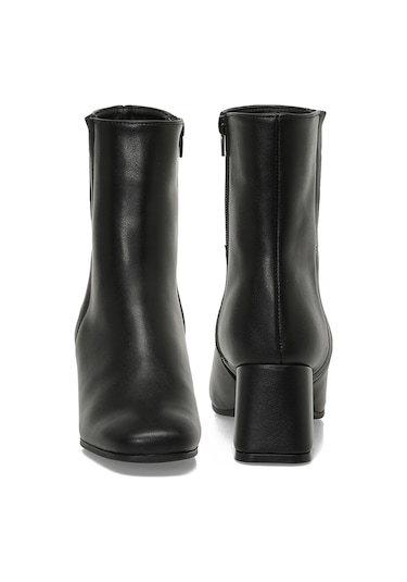 Butigo 25k-7032 5pr Siyah Kadın Topuklu Bot 000000000102054810 Siyah