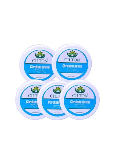 Cilton 5 Adet Çörekotu Kremi Adet 150ml Toplam 650 Ml