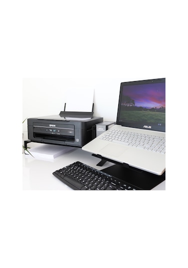 Hansdo SMS1BL Metal Monitör Standı Yükseltici Siyah