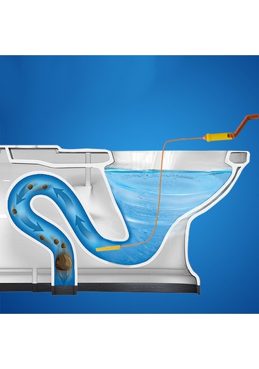 Suntek Magideal Drenaj Esnek Lavabo Yılan Saç Temizleyici Aracı