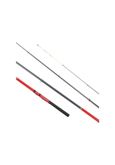 Qingmipy Kırmızı Karbon Ultra Hafif Uzak Atış Balıkçılık Kamışı 2.7m - Yumuşak Kuyruk, Dayanıklı Metal Halka, Ergonomik Anti-skaydı Kolluk, Portatif Kısa Boy Tasarım