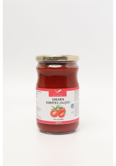 Mamma Emada Organik Tuzsuz Domates Salçası 660 G