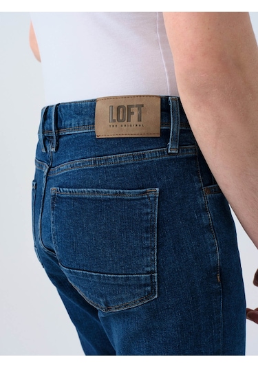 Loft Koyu Lacivert Erkek Jean Pantolon Lf2039438 Koyu Lacivert