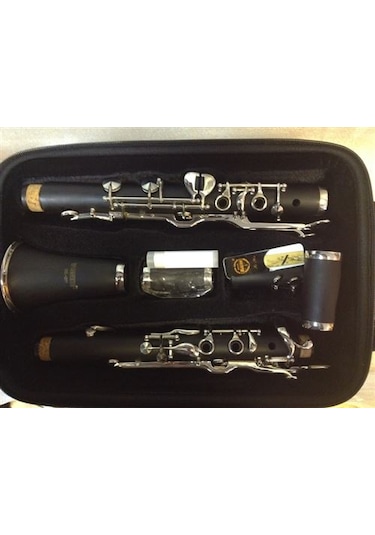 Wisemann Dcl-G250 Amati Stil Özel Çantalı Gümüş Tuşlu Sol Klarnet