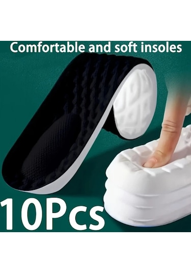 Gateesat 10 Adet Rahat Nefes Alabilen Yumuşak Tabanlık Erkek Kadın Spor Ayakkabı