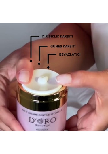 D'oro Gece Ve Gündüz Cilt Bakım Seti.