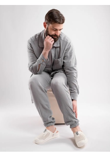 Optımoll Erkekler İçin Tıbbi Yazlık Kauçuk Şişme Terlikler 397323872 Beyaz