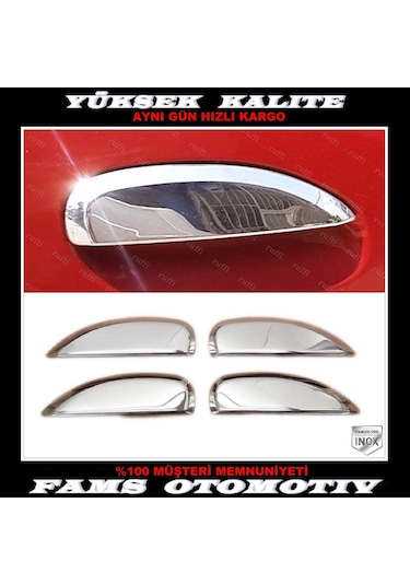 Dacia Sandero Stepway Krom Kapı Kolu 4 Kapı 2012-2020 P.Çelik