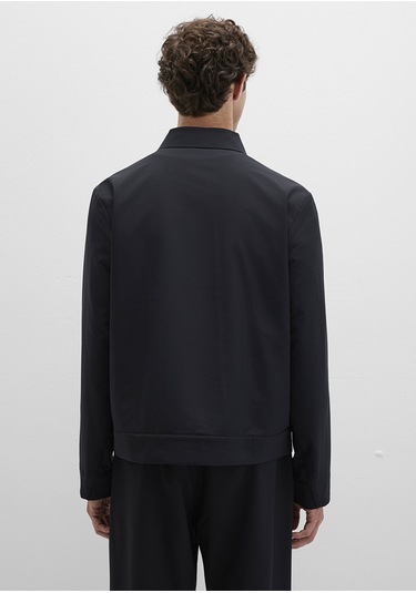 Mavi - Siyah Spor Ceket 0110726-71379 Siyah