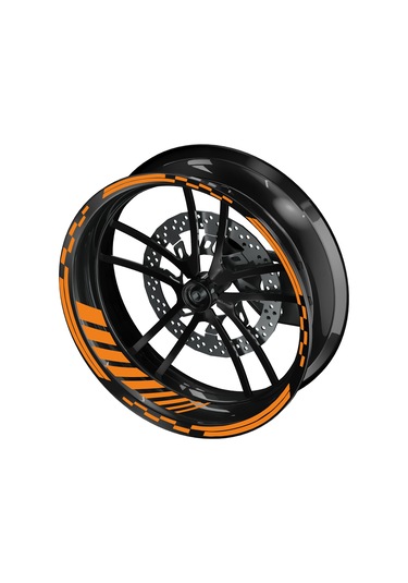 deeb Motogp Jant Şeridi Reklektif Turuncu