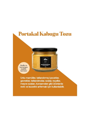 Alta Naturel Portakal Kabuğu Tozu 15 G