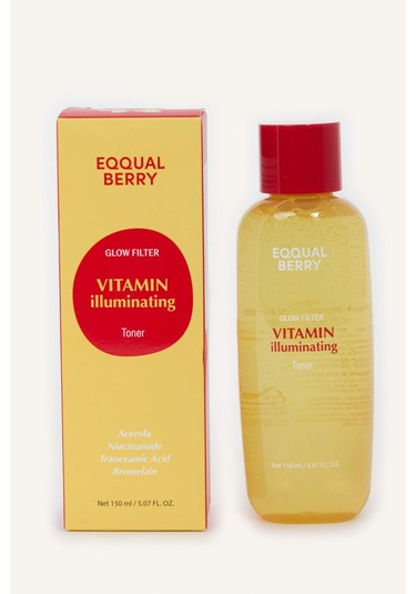Defacto Eqqualberry Vitamin Illuminating Toner Parlatıcı ve Pürüzlü Doku Karşıtı C Vitaminli Tonik H6479AXNS
