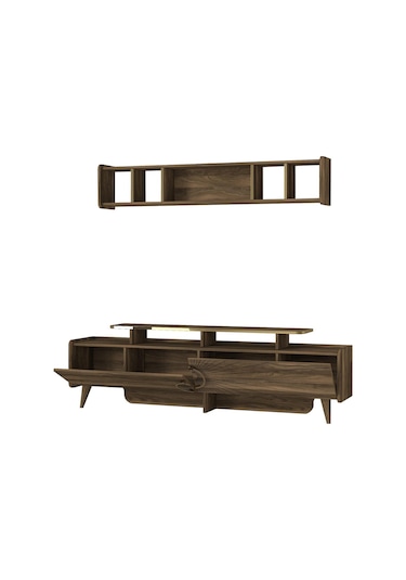 Dekorister Exclusive Sky Tv Ünitesi Ceviz