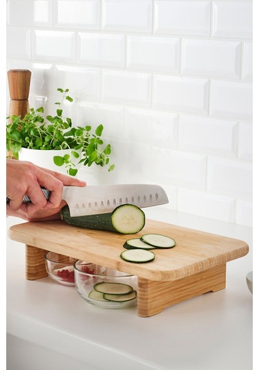 Soho Standlı Bambu Doğrama Tahtası 14982 Kesme Tahtası 33,5x22 Cm Bambu Diğer