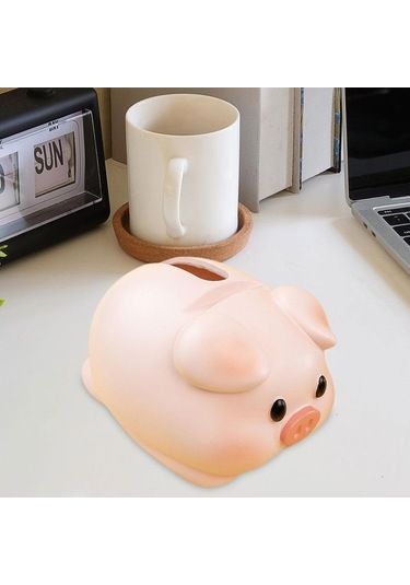 Pazly Tutucu Suntek Sevimli Reçine Pembe Modern Mendil Kutusu Kapağı Gece Uq Diğer