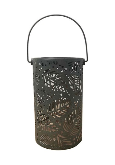 Ximistore9 Güneş Enerjili Bahçe Dekorasyonu Yaprak Desenli Suya Dayanıklı Dış Mekan Aydınlatma Lambası