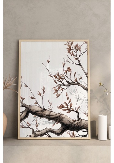 Ahşap Çerçeveli Mdf Tablo Seti Salon Ve Oturma Odası Için Çt3102 23 X 32