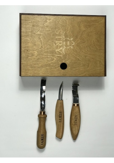 STRYI 503002 Ahşap Kuksa Oyma Seti