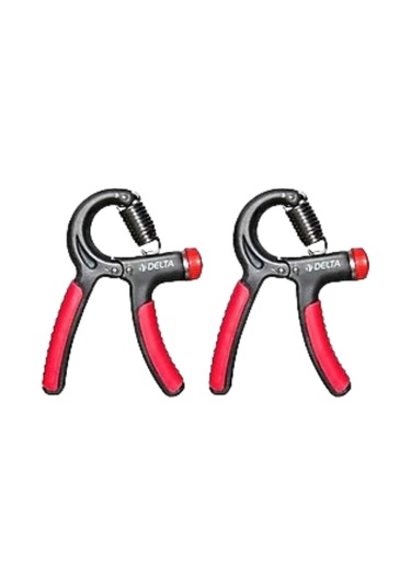 Delta Çiftli El Yayı 5 - 60 Kg Arası Sertlik Ayarı Yapılabilir Dirençli - Sdr 116 Siyah - Kırmızı