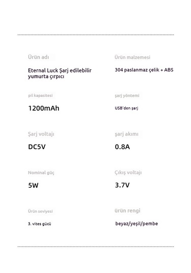 Akülü Elektrikli Yumurta Çırpıcı-pembe Pembe