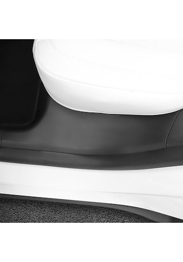 Moly Tesla Model Y 1 Çift Arka Kapı Eşiği Muhafızı Abs Mat Kapı İç Koruma Aksesuarı