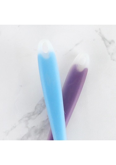 Kırmızı 1 Adet Mutfak Silikon Spatula Krem Pişirme Spatula Mini Saydam Isıya Dayanıklı Kazıyıcı Pişirme Gereçleri Krep Omlet İçin Kullanın