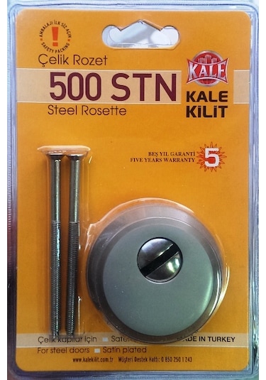 Kale Çelik Rozet Saten