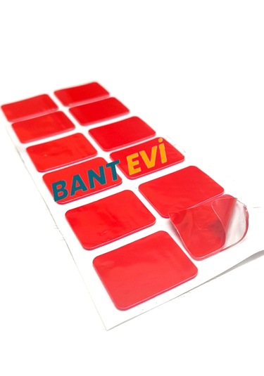 Die Cut Vhb Çift Taraflı Silikon Bant 12 Adet 30x25mm Özel Kesim