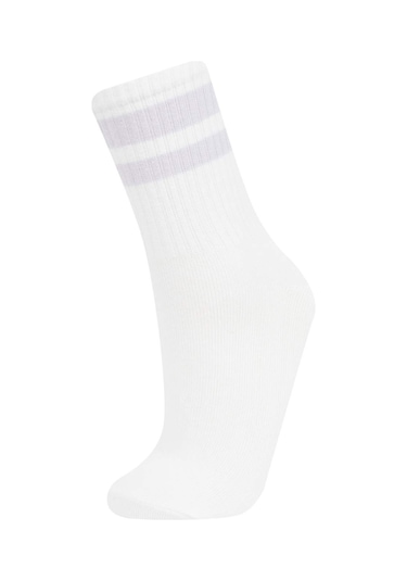 Defacto Kız Çocuk Rahat Lastikli 3'lü Pamuklu Uzun Çorap C2918A8NSWT1 Defacto Kız Çocuk Rahat Lastikli 3'lü Pamuklu Uzun Çorap C2918A8NSWT1