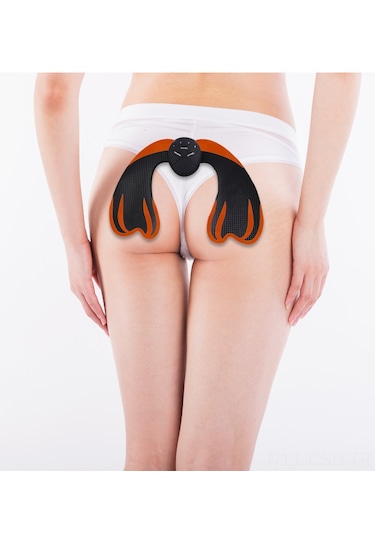 Samdoo Akıllı Kalça Geliştirici Masaj Cihazı: Şekillendirici, Kan Akışını Artıran, Ev Kullanıma Uygun Şarjlı Versiyon Siyah