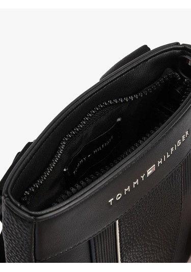 Tommy Hılfıger Erkek Postacı Çantası Am0am13112-bds Siyah